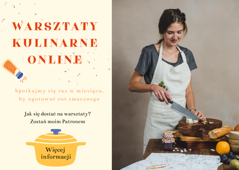 warsztaty kulinarne online patronite