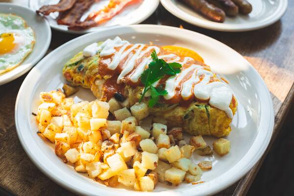 jak zrobić puszysty omlet amerykański