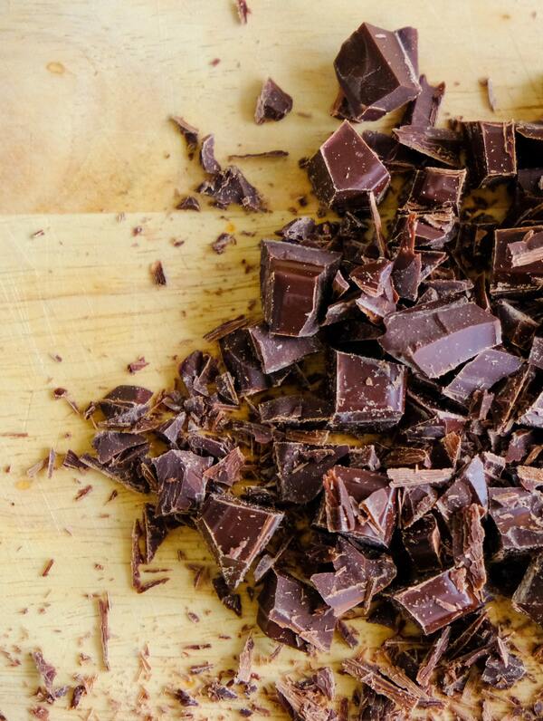 ganache czekoladowy sos przygotowanie