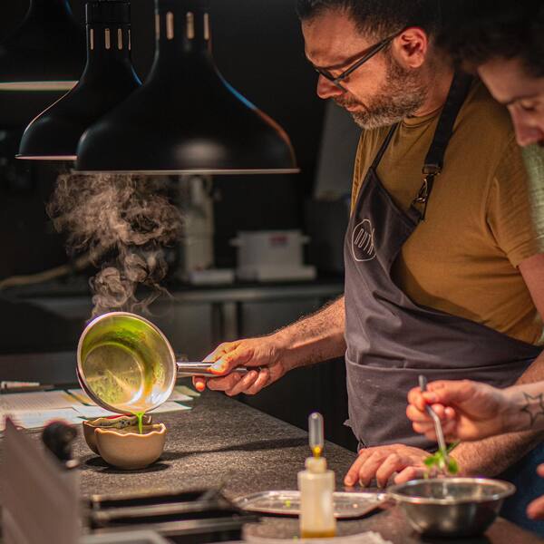 what is note by note cuisine andrea camastra nuta restaurant