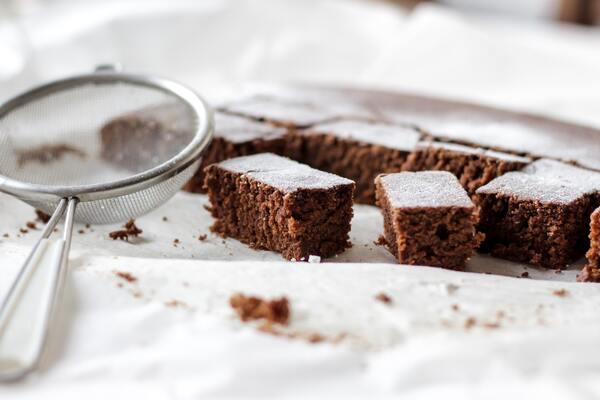 ciasto biszkoptowe w stylu brownie