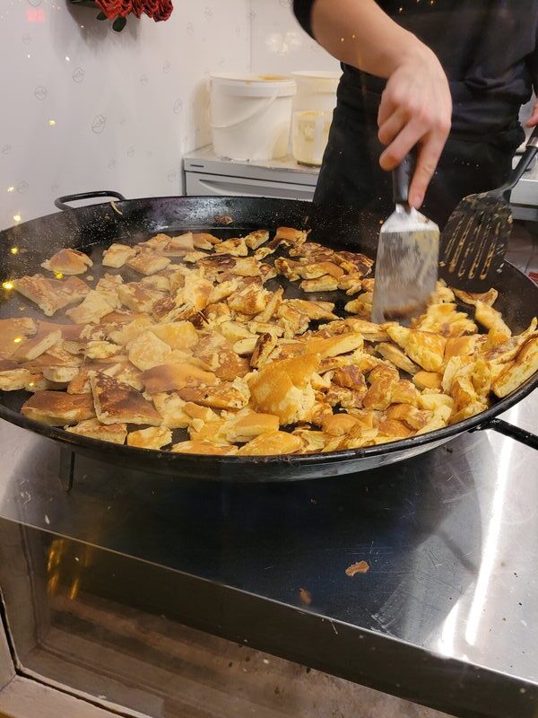zurych Jarmarki świąteczne omlet cesarski